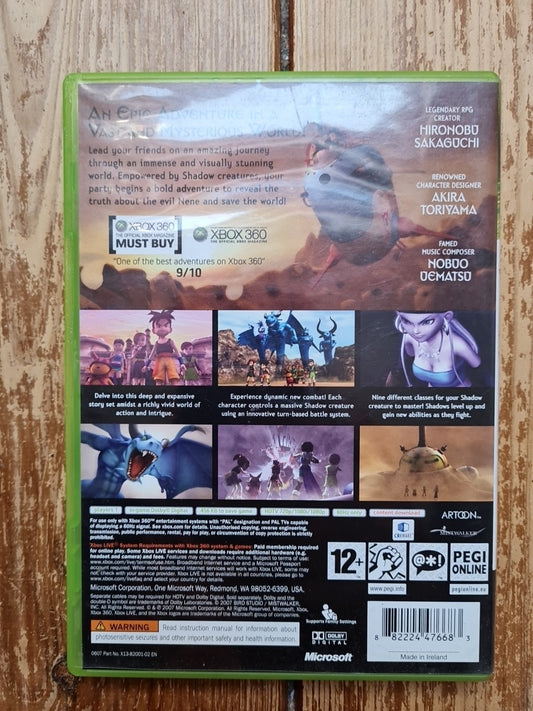 Blue Dragon (Xbox 360) Complete With Manual PAL UK