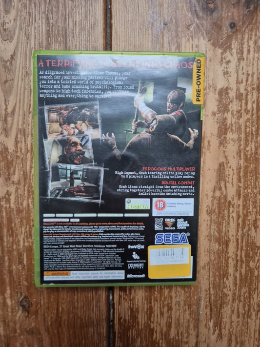 Xbox 360 | Condemned 2 | Complete With Manual | UK Version