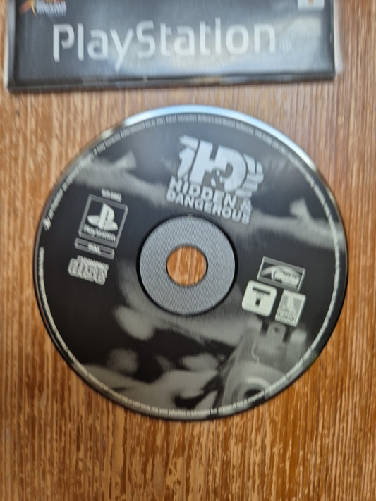 Hidden and Dangerous Disc And Manual PlayStation 1 Ps1 PAL UK