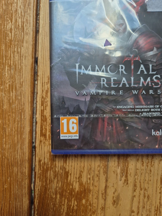 Immortal Realms Vampire Wars (Sony PS4, 2020) *New & Sealed*