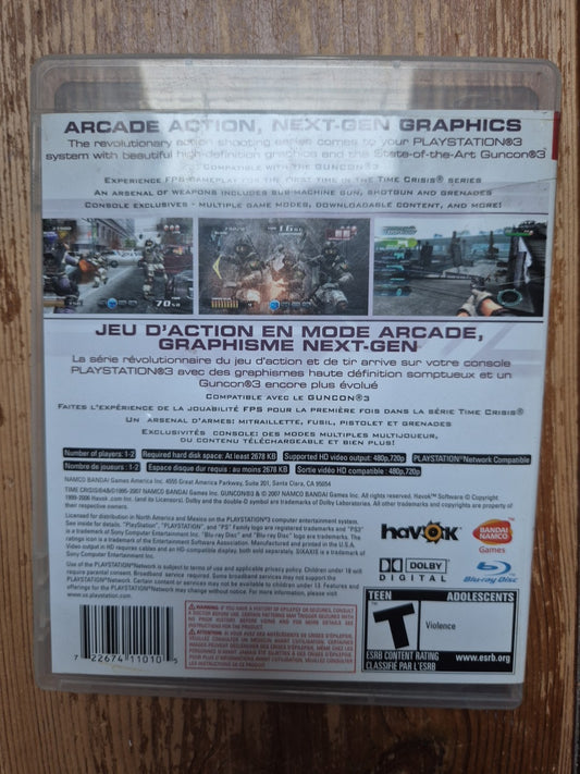 Time Crisis 4 PS3 (NTSC) - PlayStation 3 Complete With Manua