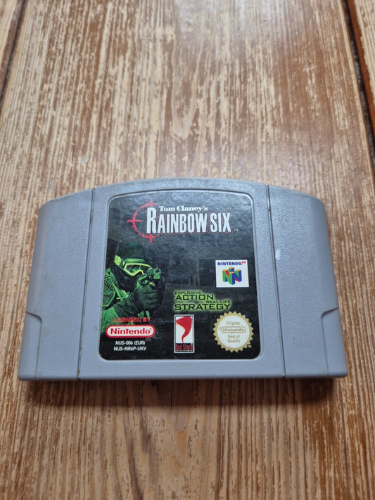 Rainbow Six N64 Nintendo 64 PAL UK