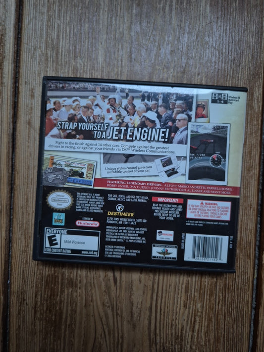 Indianapolis 500 Legends Nintendo DS Complete With Manual