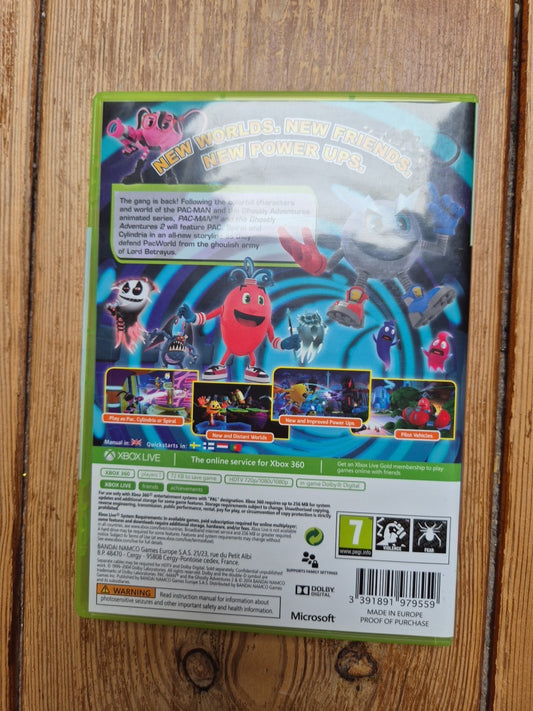 Pac-Man and the Ghostly Adventures 2 (Microsoft Xbox 360) PAL UK Complete