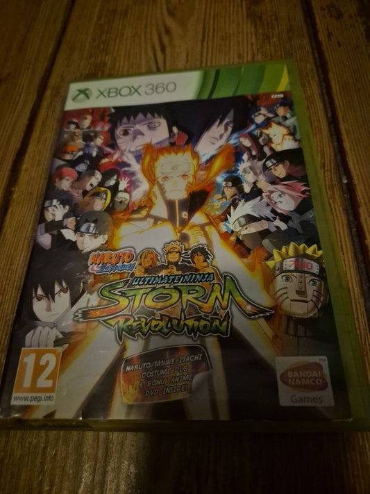 Naruto Shippuden: Ultimate Ninja Storm Revolution - Xbox 360 - PAL Complete
