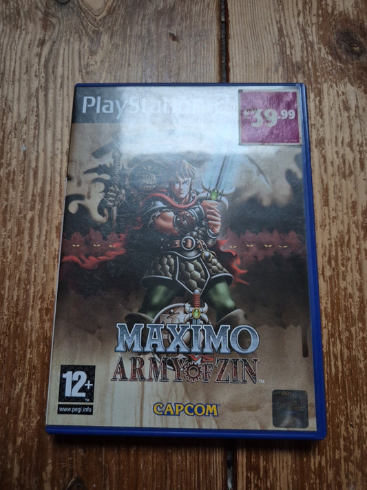 Maximo vs Army of Zin - PlayStation 2 PS2 Complete With Manual PAL UK