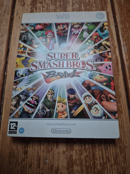Super Smash Bros. Brawl In Limited Edition Sleeve – Nintendo Wii (PAL) Complete