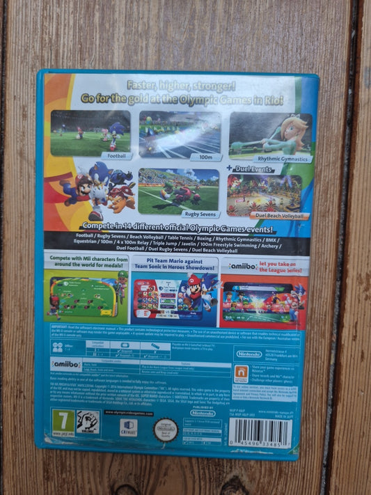 Mario & Sonic at the Rio 2016 Olympic Games - (Nintendo Wii U) PAL UK Version