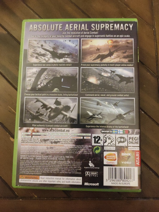 Ace Combat 6: Fires of Liberation - XBOX 360 - PAL UK - Complete with manual