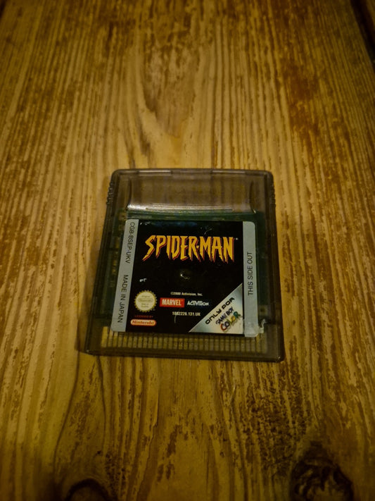 Spider-Man Game Boy - Nintendo Gameboy Color - PAL UK