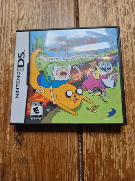 Adventure Time: Hey Ice King! Why'd You Steal Our Garbage?!! - Nintendo DS