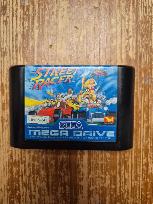 Sega Mega Drive - Street Racer - PAL UK