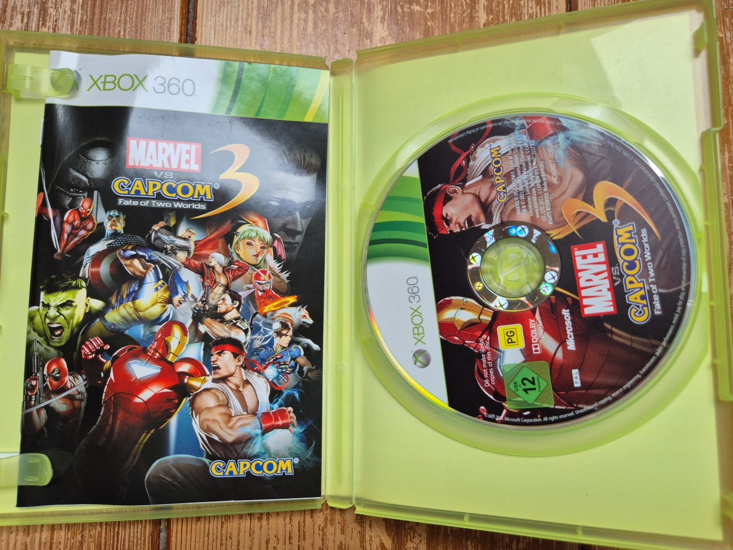 Marvel Vs Capcom 3: Fate of Two Worlds - Xbox 360 Complete With Manual PAL UK