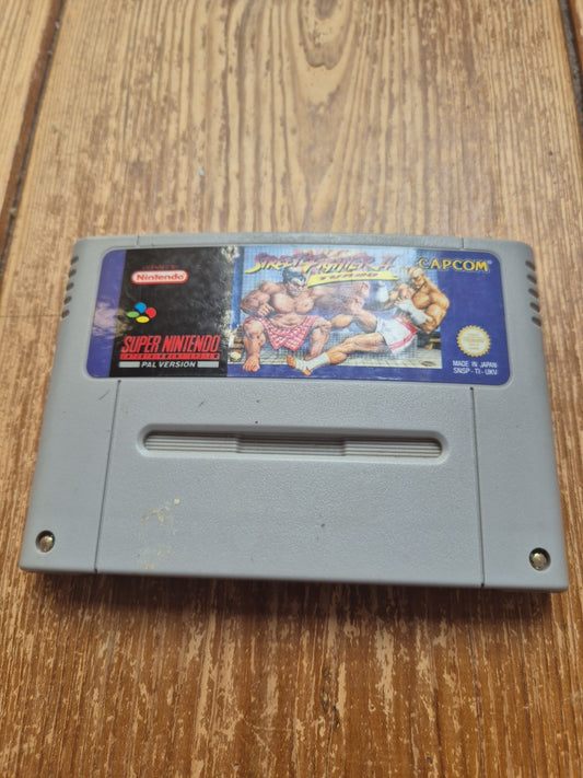 Street Fighter 2 Turbo Super Nintendo SNES PAL UK
