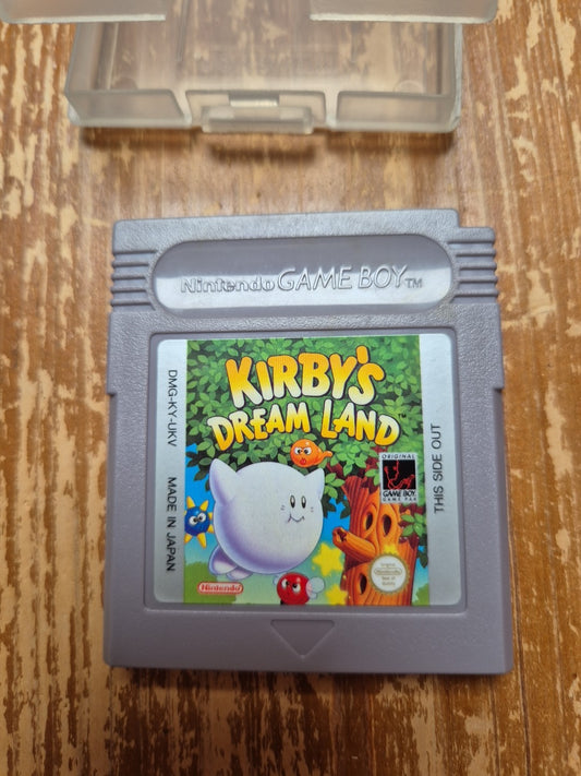 Kirby's Dream Land PAL Nintendo Game Boy UK version