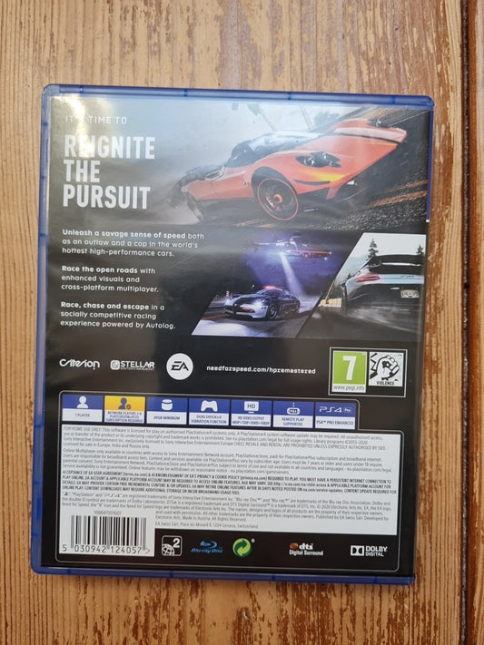 Need for Speed: Hot Pursuit Remastered (PS4) PlayStation 4 PAL UK