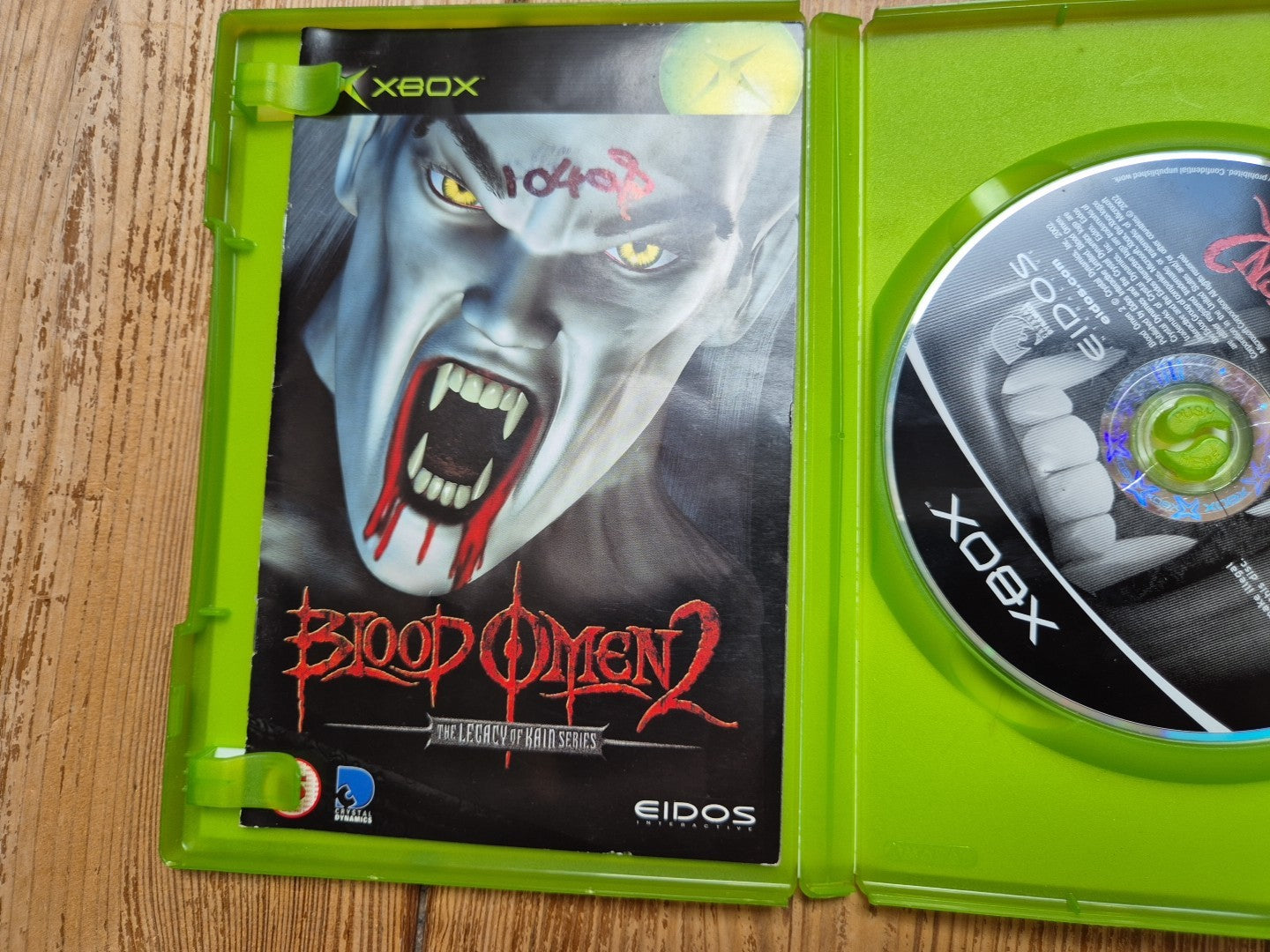 Blood Omen 2 The Legacy of Kain - Xbox - Complete With Manual PAL