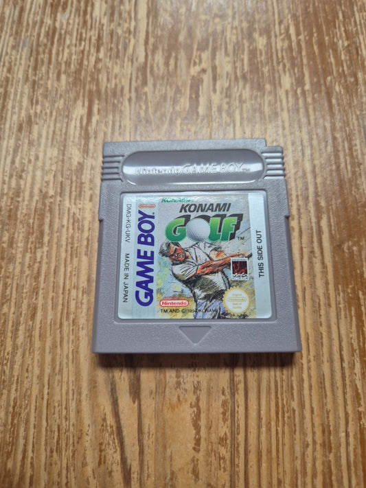Konami Golf - Nintendo Game Boy - PAL UK version