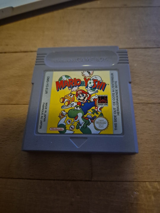 Mario And Yoshi - Nintendo Game Boy PAL UK