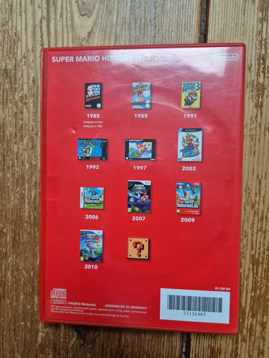 Nintendo Super Mario History 1985-2010 25th Anniversary DVD