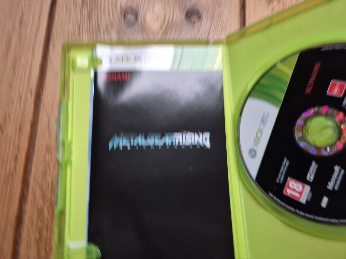 Metal Gear Rising Revengeance Xbox 360 Complete With Manual PAL UK