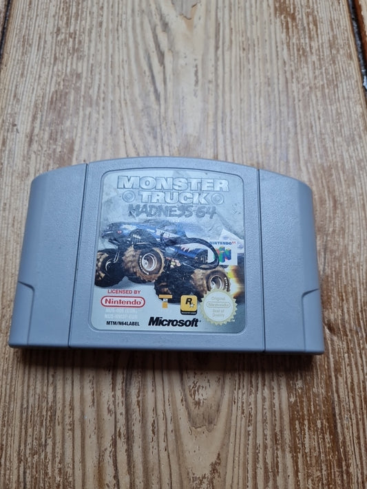 Monster Truck Madness 64 - Nintendo 64 N64 PAL UK