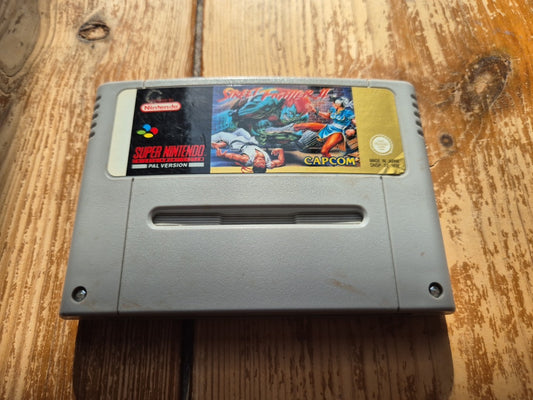 Street Fighter 2 - SNES Super Nintendo - PAL UK