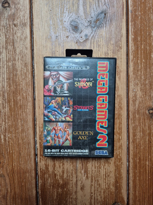 Mega Games 2 - SEGA Mega Drive | PAL UK Boxed - Golden Axe, Shinobi, Streets Of