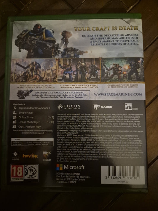 Space Marine 2 - Xbox Series X - PAL UK