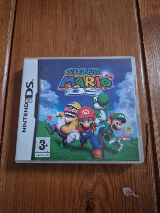 Super Mario 64 DS (Nintendo DS, 2005) - PAL UK Complete With Manual
