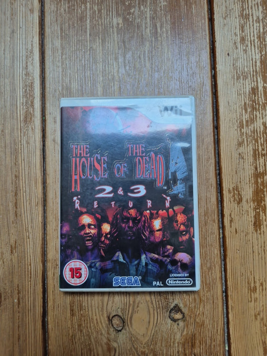 Nintendo Wii PAL - The House of the Dead 2&3 Return - Complete With Manual