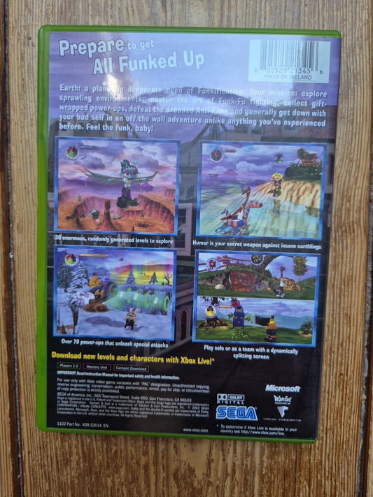 Toe Jam and Earl 3 Mission To Earth - Xbox - Complete With Manual PAL UK