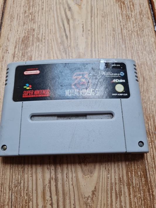 Mortal Kombat 3 Super Nintendo SNES PAL UK