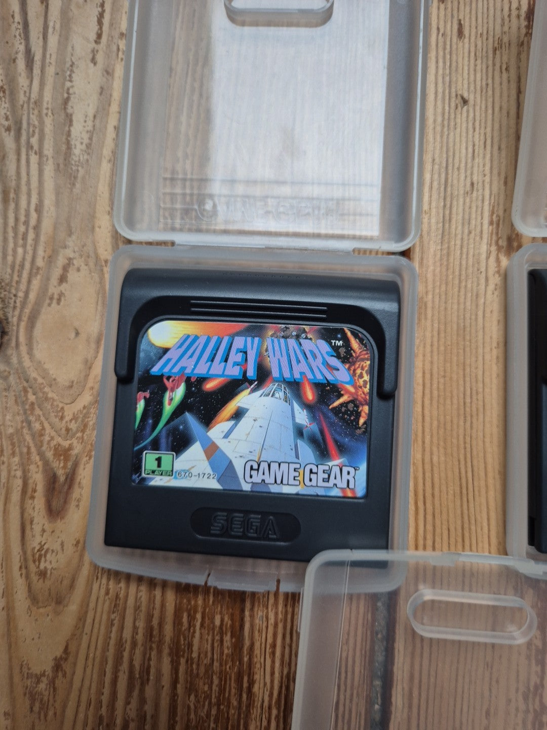 Sega Game Gear Bundle - Indiana Jones Halley Wars Lemmings PAL UK