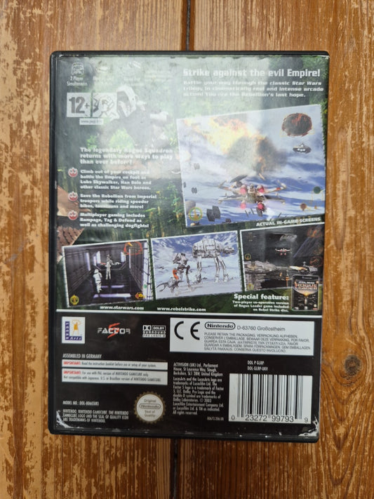 Star Wars Rebel Strike: Rogue Squadron III (3) - Nintendo Gamecube - PAL UK