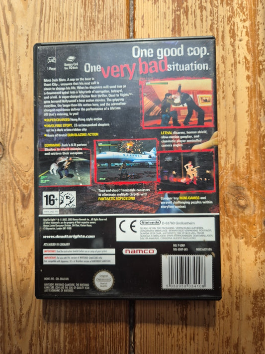 Dead to Rights - Nintendo Gamecube - PAL UK