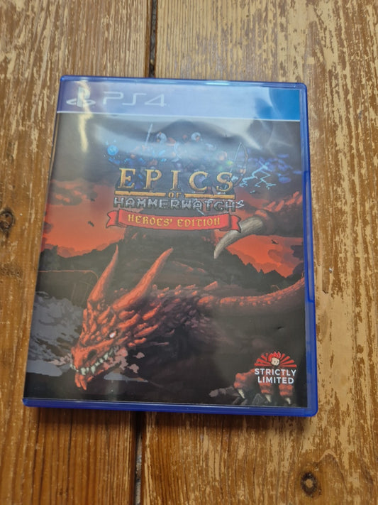Epics of Hammerwatch: Heroes' Edition - Strictly Limited Games PS4 PlayStation 4