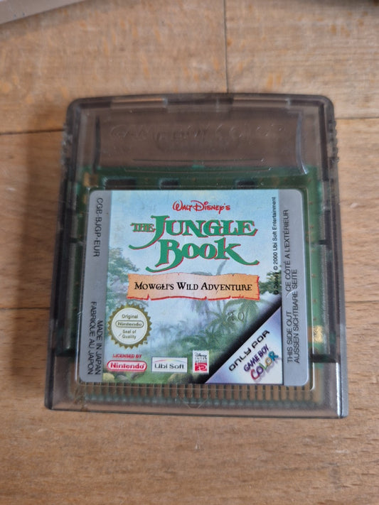 The Jungle Book Mowgli’s Wild Adventure Game Boy Color PAL UK version
