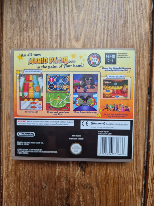 Mario Party DS - Nintendo DS - Complete With Manual - PAL UK