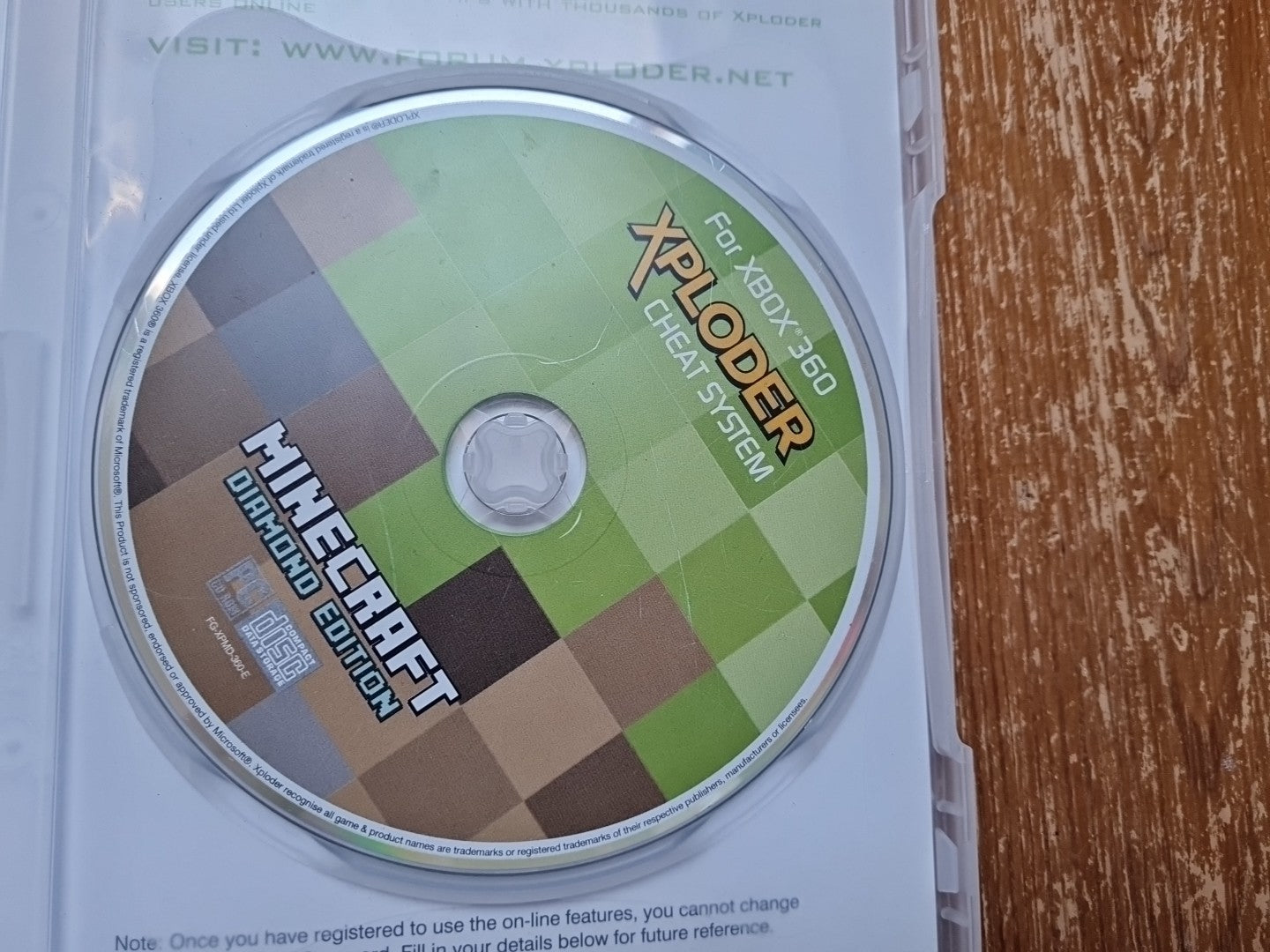 Xploder for Minecraft Diamond Edition (Xbox 360) PAL UK