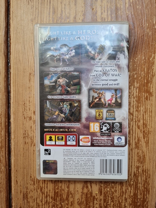 Soul Calibur: Broken Destiny - Sony PSP Game Complete With Manual PAL UK
