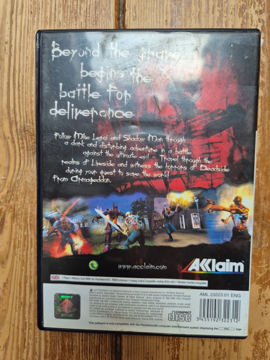 Shadow Man 2 Second Coming PS2 – Sony PlayStation 2 PAL UK