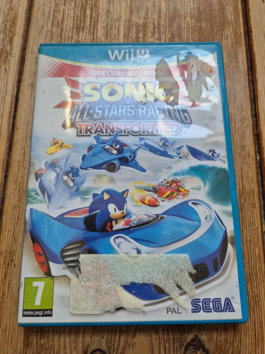 Sonic All Stars Racing Transformed Special Edition - Nintendo Wii U PAL UK
