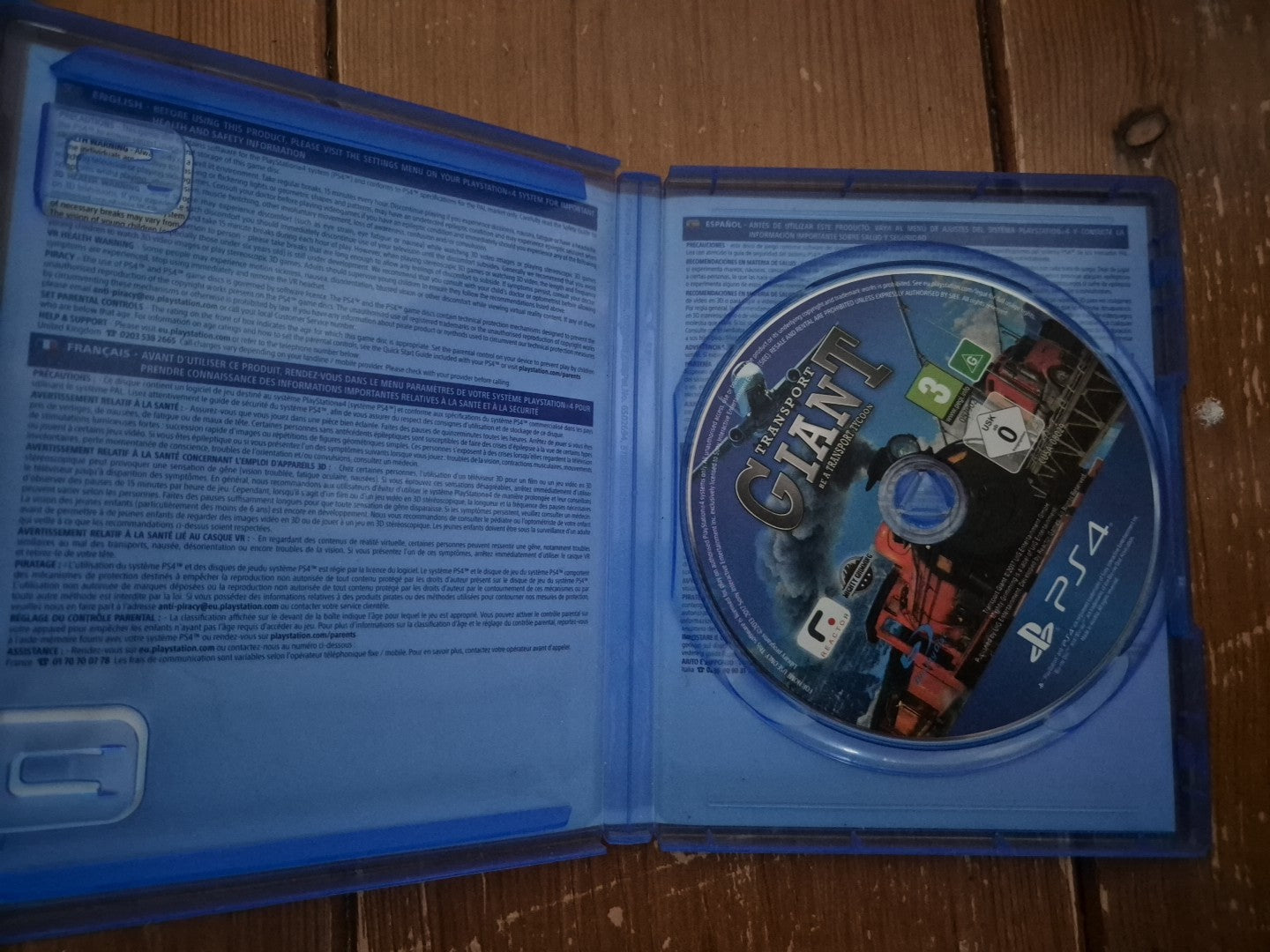 Transport Giant PS4 PlayStation 4 PAL UK version