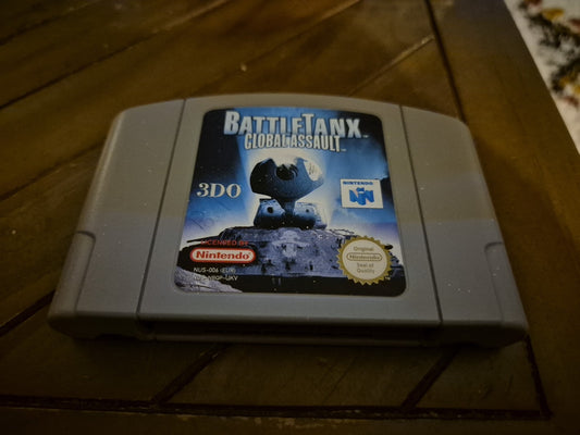 Battletanx: Global Assault | N64 Nintendo 64 PAL UK Version