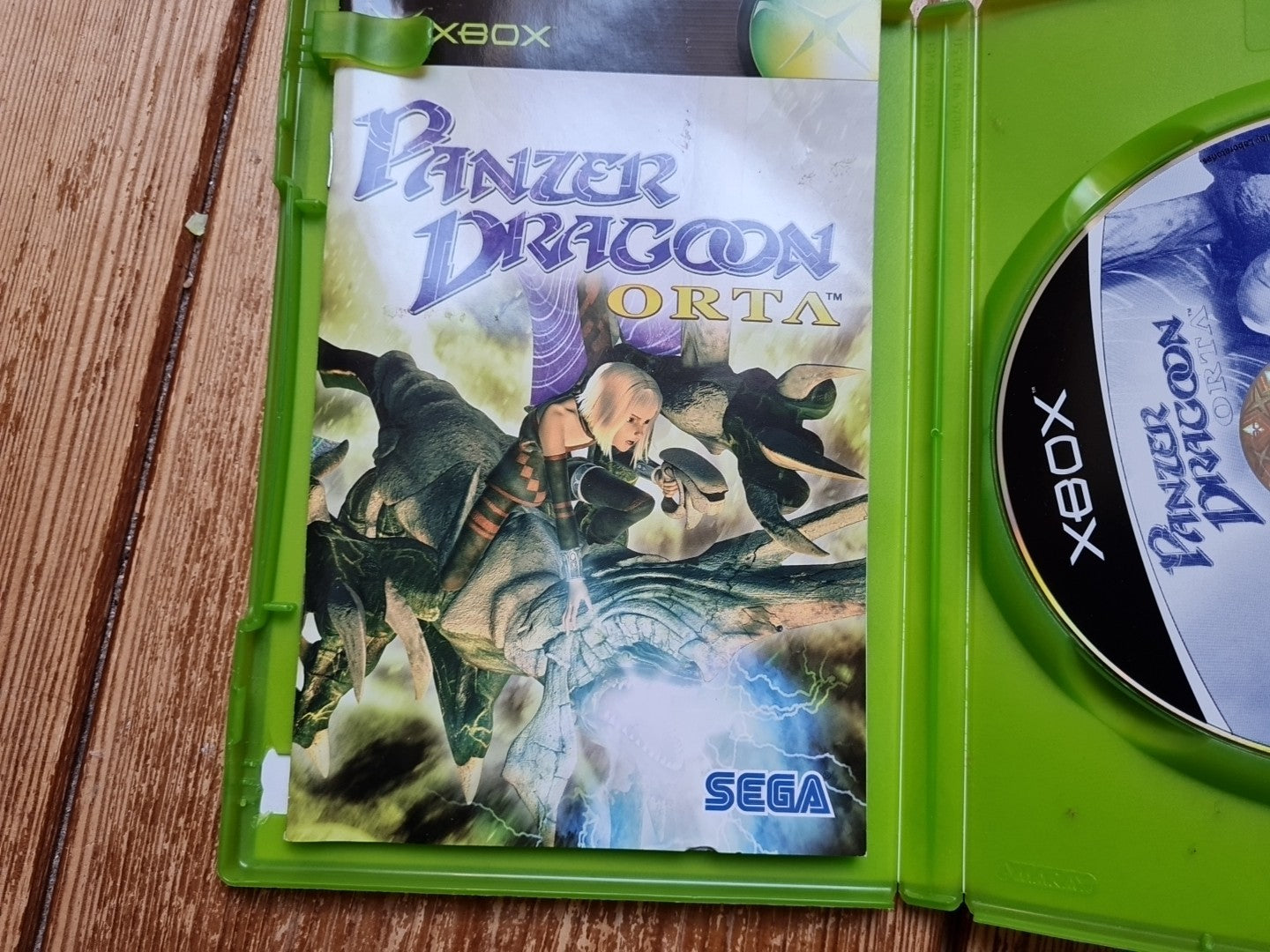 Panzer Dragoon Orta (Microsoft Xbox, 2003) - Complete With Manual PAL UK