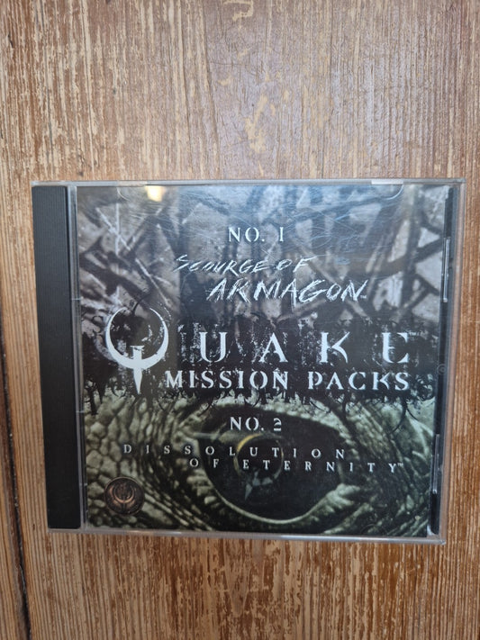 Quake Mission Packs 1&2 Dissolution Eternity & Scourge Armagon PC