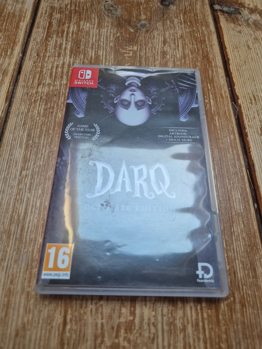 Darq: Ultimate Edition Nitendo Switch Complete With Stickers And Art Book PAL UK