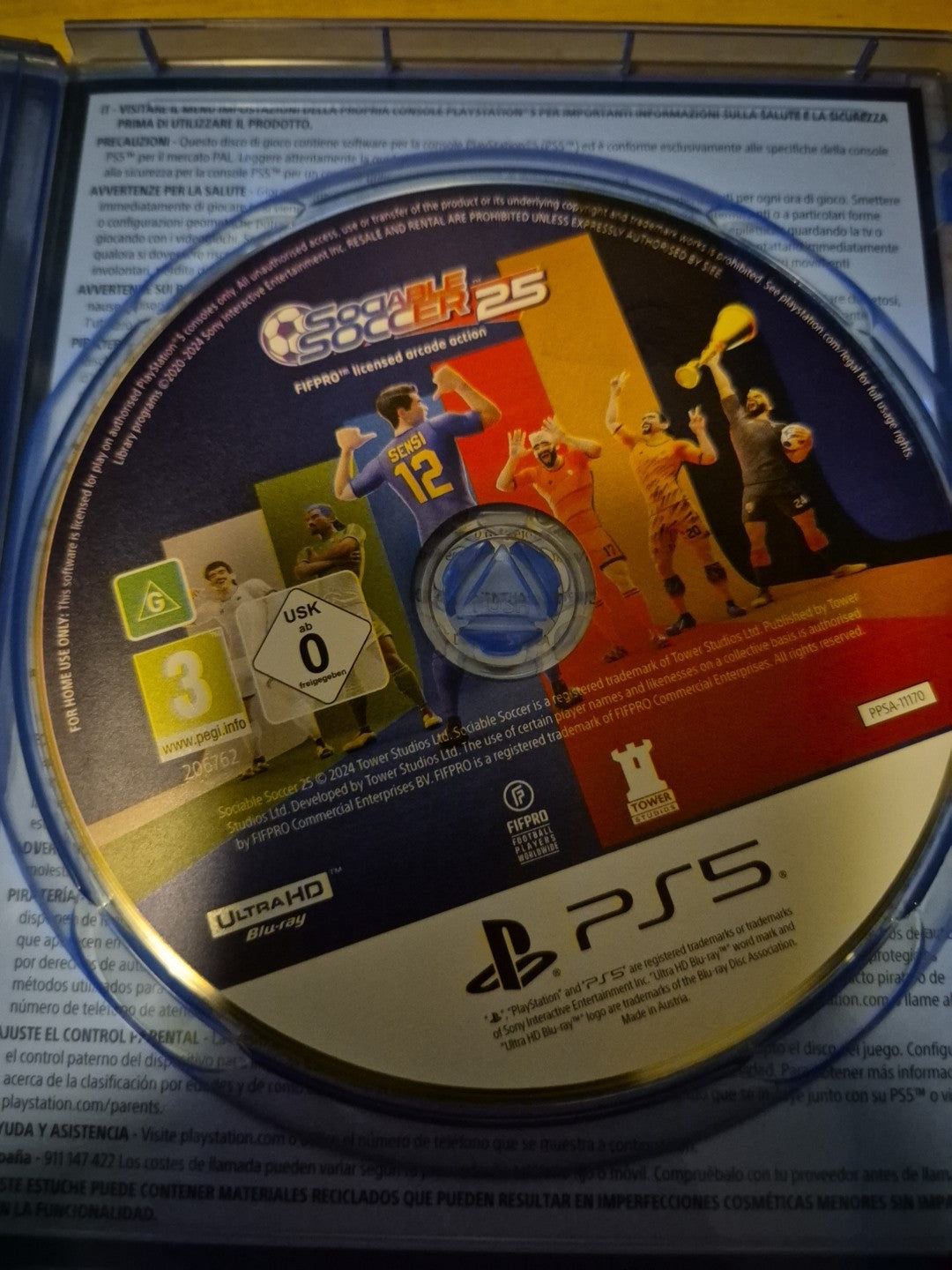Sociable Soccer 25 (PS5 / PlayStation 5 PAL UK