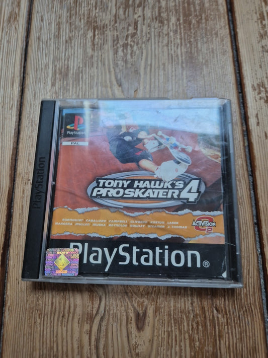 Tony Hawk's Pro Skater 4 - With Manual - PS1 PlayStation PAL UK Version